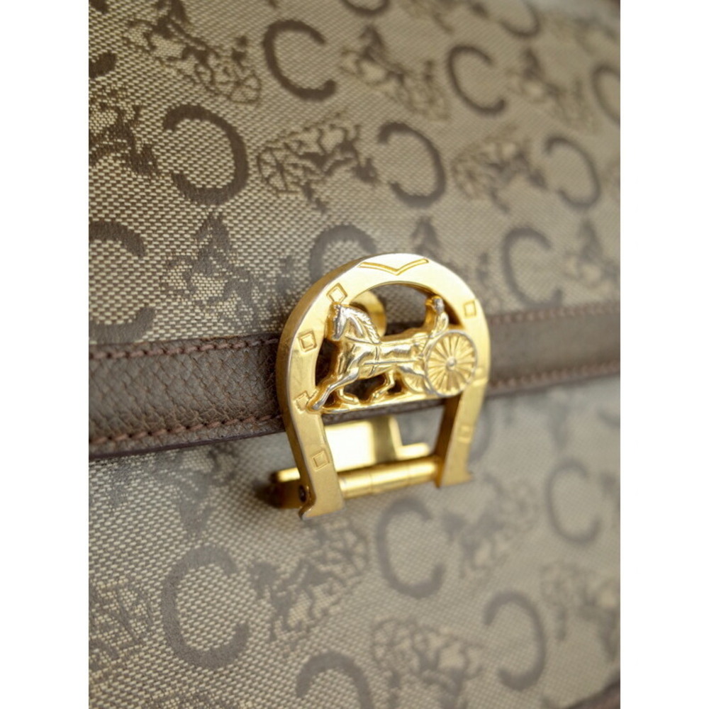 Celine Horse Carriage Macadam Shoulder Bag - Picture 8 of 9